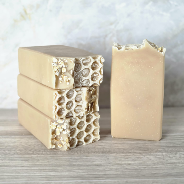 oatmeal, milk, & honey soap