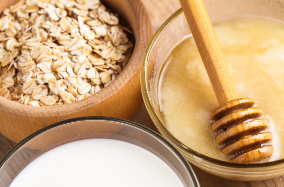 oatmeal, milk, & honey soap