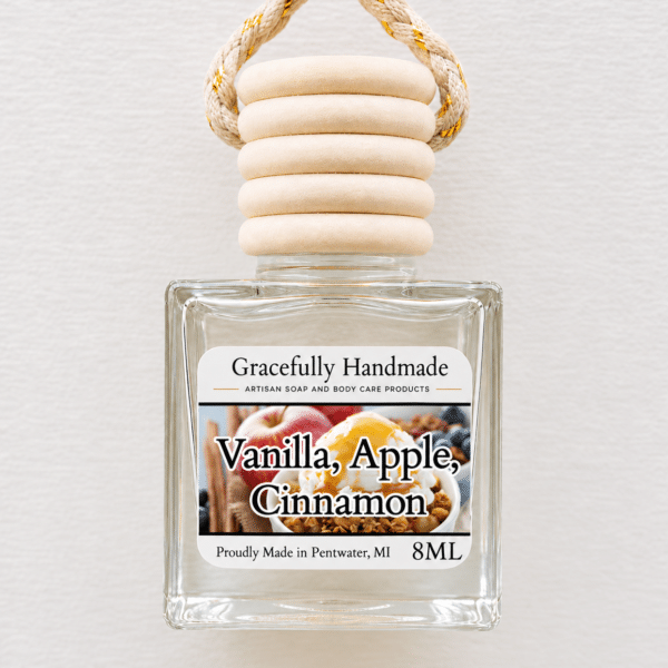 Mini Hanging Diffuser - Vanilla, Apple, Cinnamon