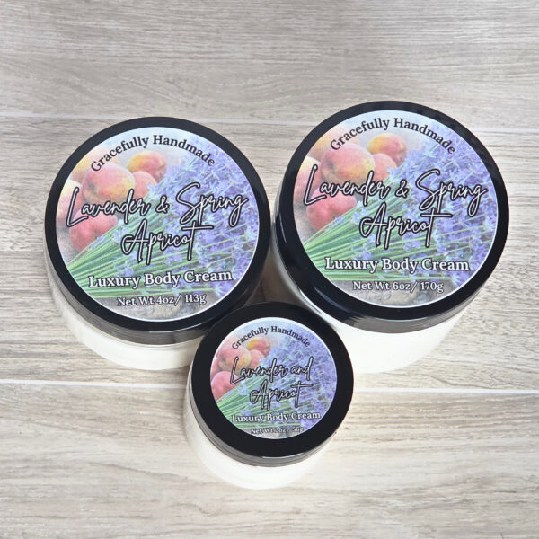 Lavender & Spring Apricot Luxury Body Cream
