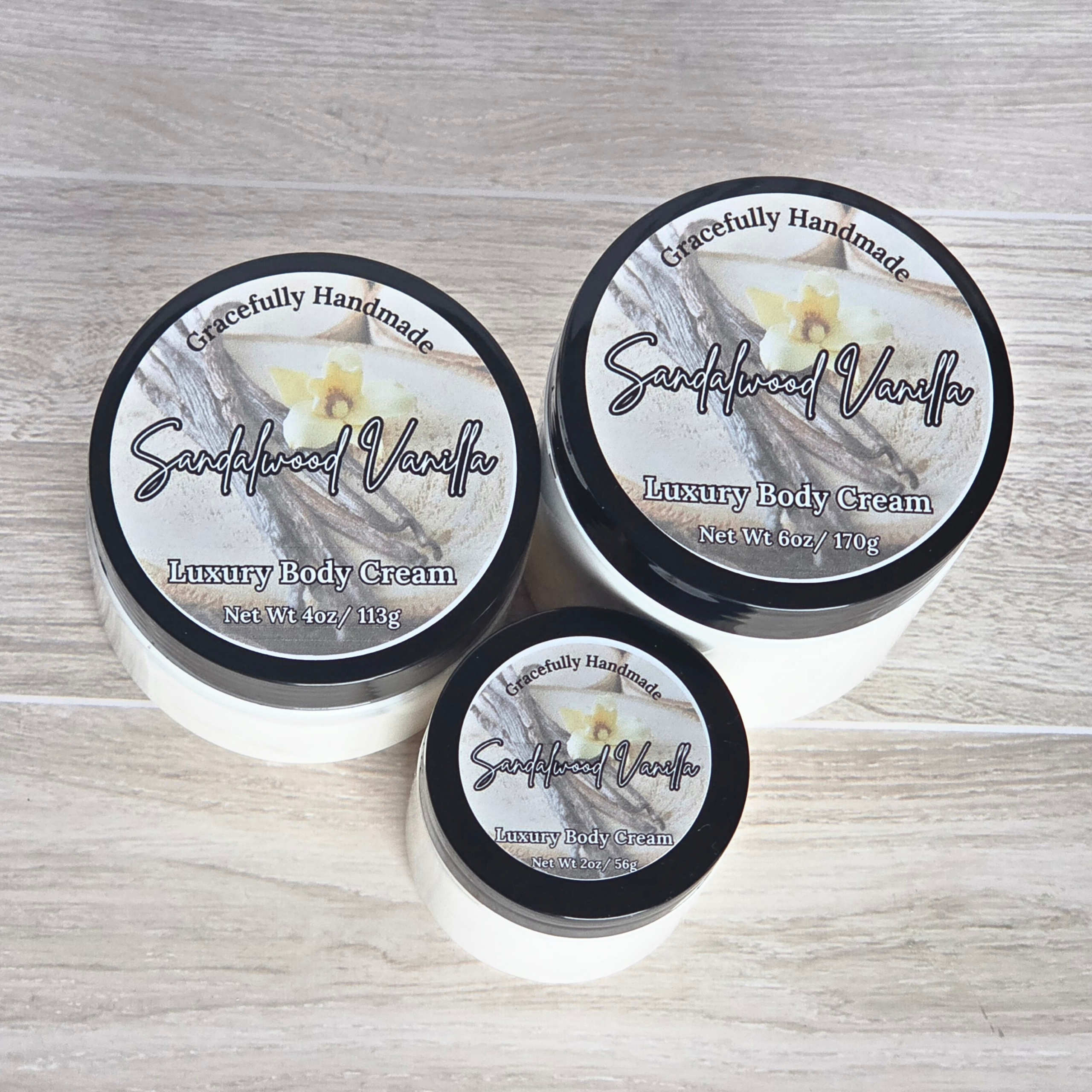 Sandalwood Vanilla Luxury Body Cream