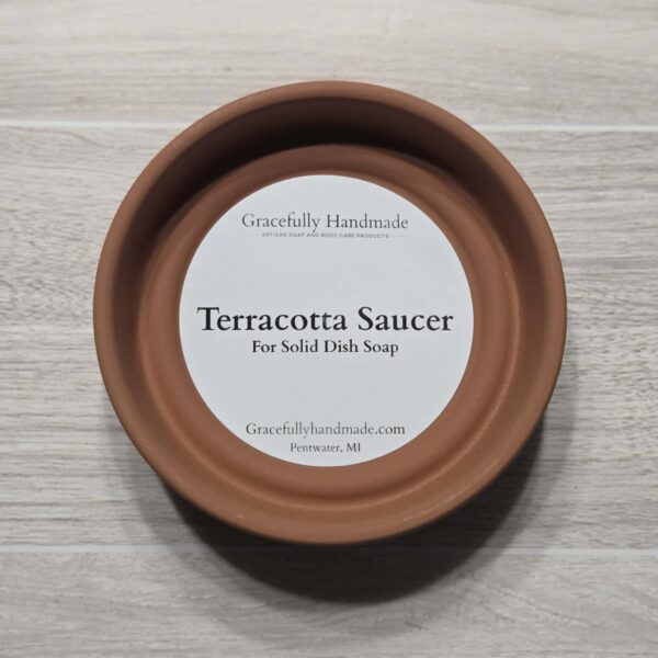 Terracotta Saucers (for Solid Dish Soap)