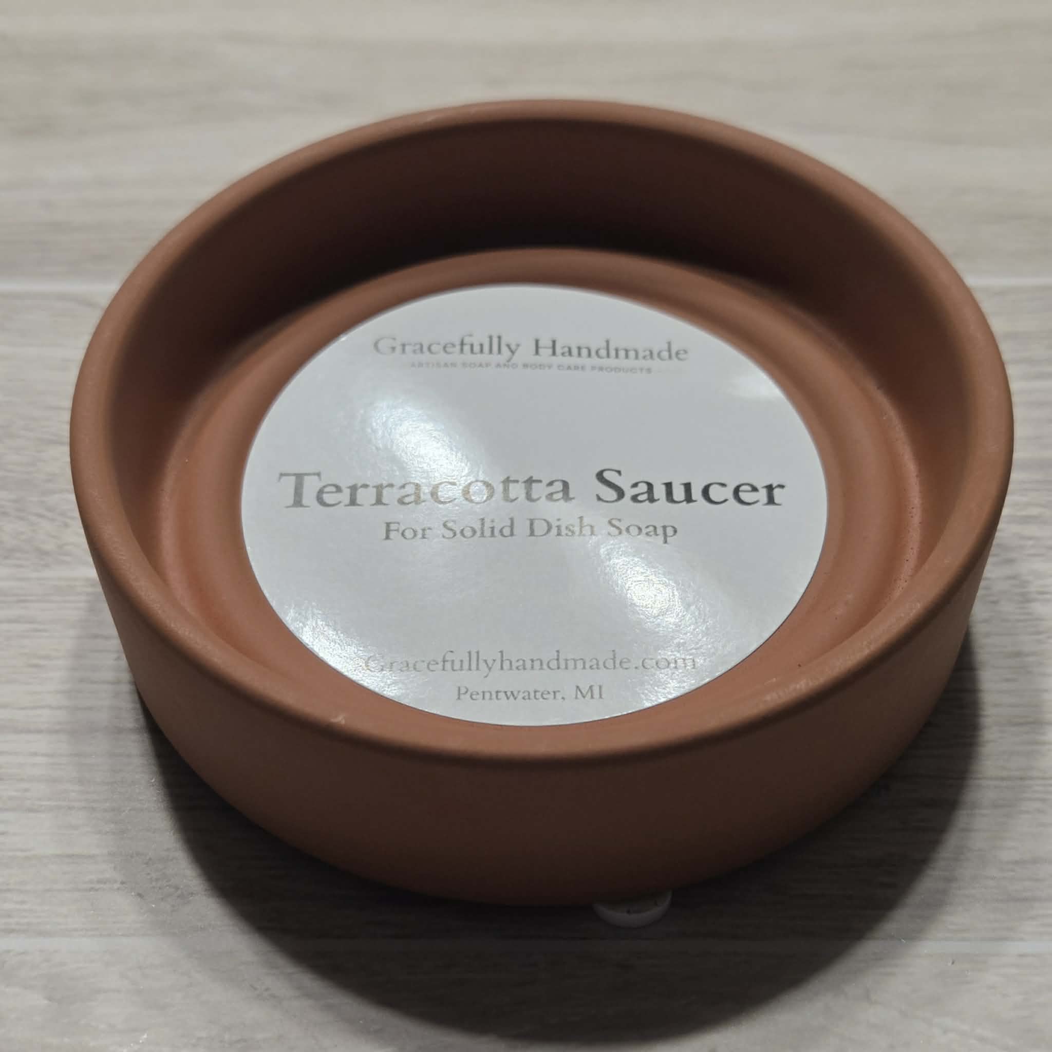 Terracotta Saucers (for Solid Dish Soap) - Image 2