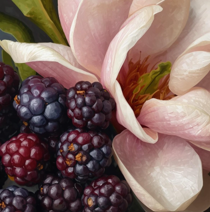 Blackberry And Magnolia Luxury Body Cream - Image 2