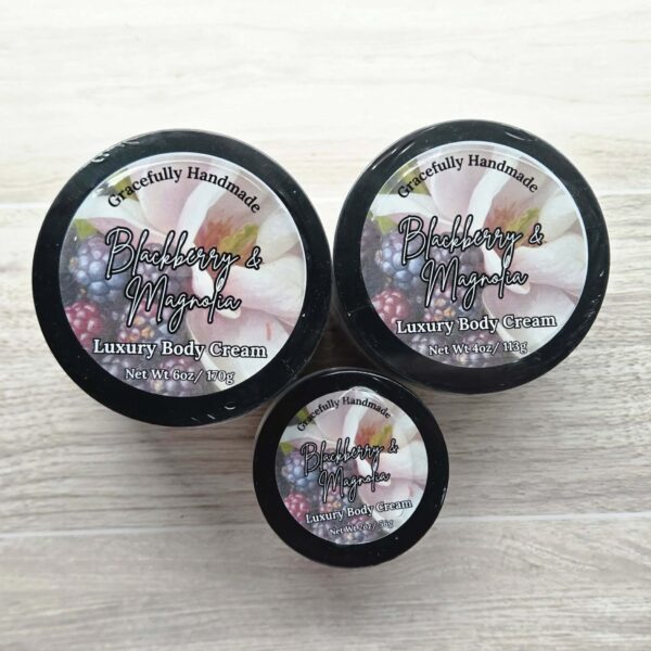 Blackberry And Magnolia Luxury Body Cream