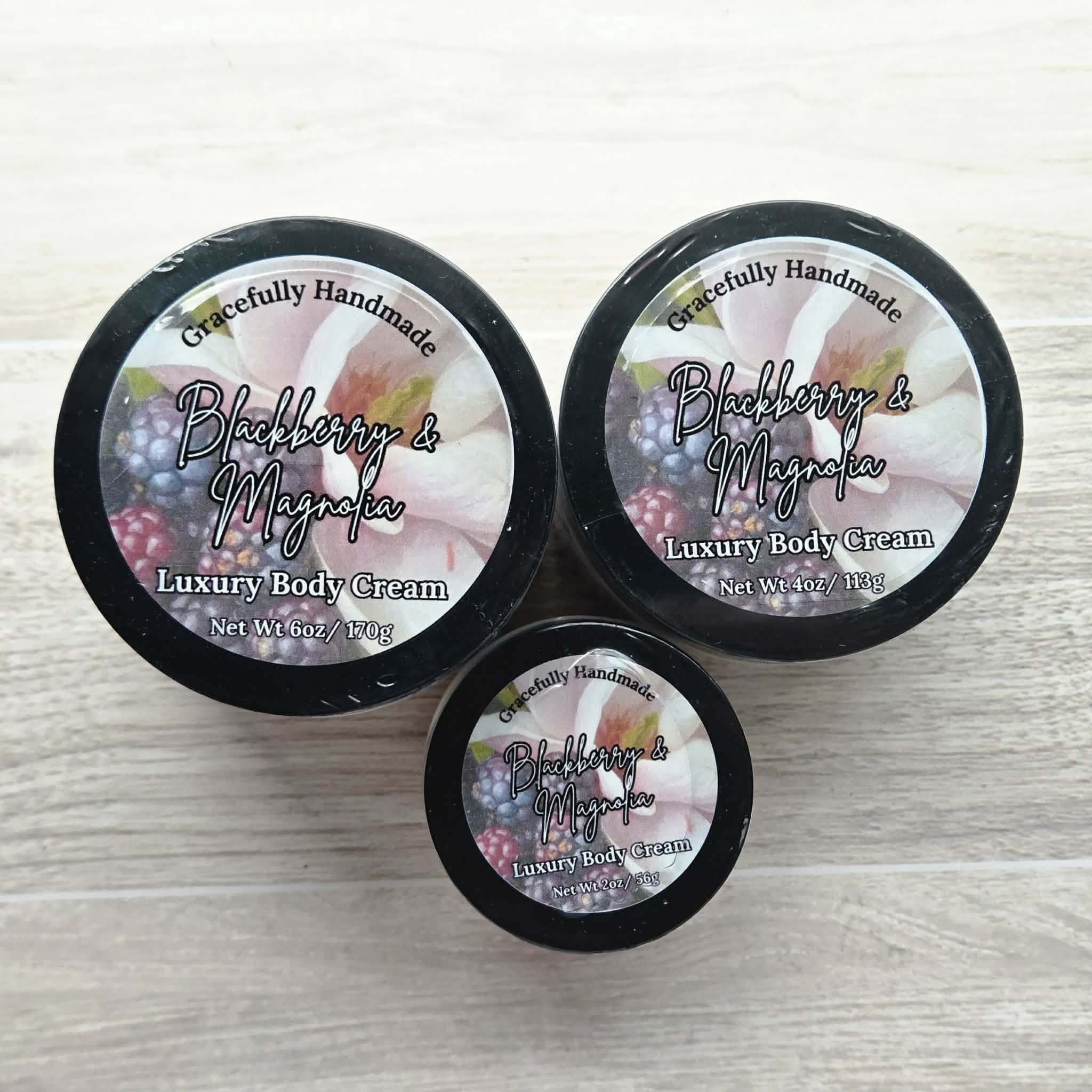 Blackberry And Magnolia Luxury Body Cream