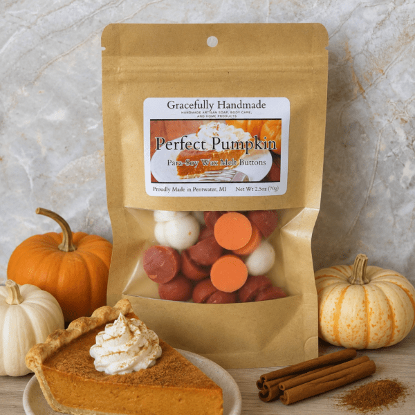 Wax Melt Buttons - Perfect Pumpkin